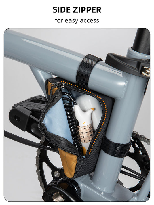 Compact Triangle Bike Tool Storage Bag