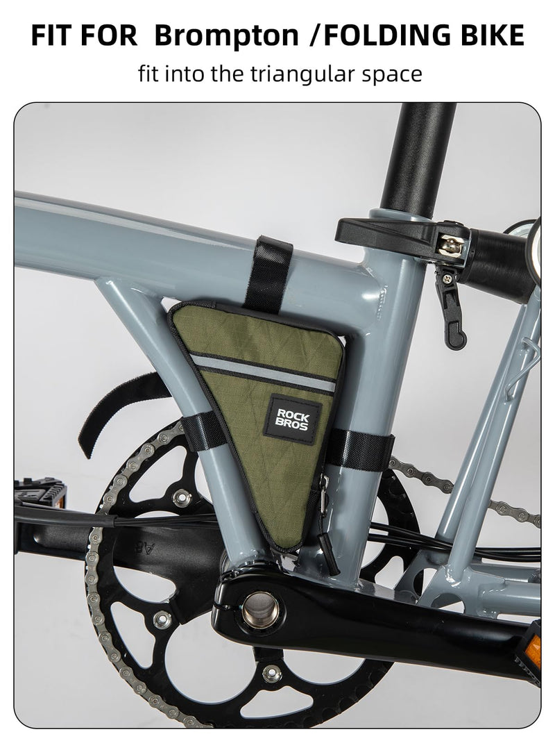 Load image into Gallery viewer, Compact Triangle Bike Tool Storage Bag
