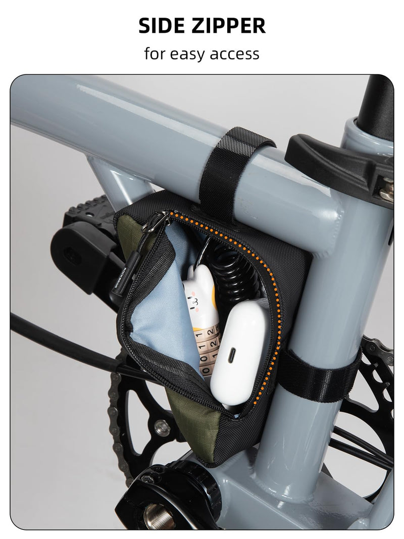 Load image into Gallery viewer, Compact Triangle Bike Tool Storage Bag
