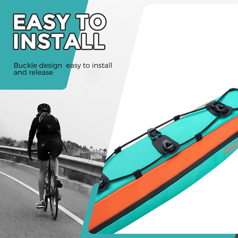 Load image into Gallery viewer, ROCKBROS Urban Rider Series Bike Frame Bag 1.5L Triangle Storage Pouch
