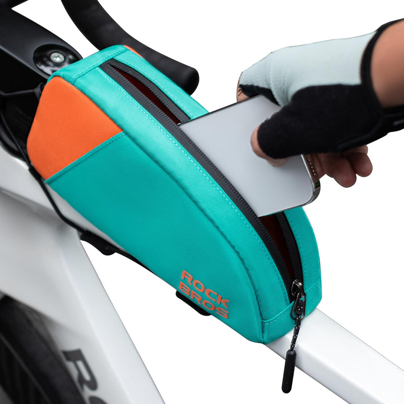 Load image into Gallery viewer, ROCKBROS Urban Rider Series Top Tube Pouch Pack Cycling Accessories Bike Frame Bag
