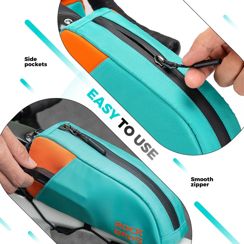 Load image into Gallery viewer, ROCKBROS Urban Rider Series Top Tube Pouch Pack Cycling Accessories Bike Frame Bag
