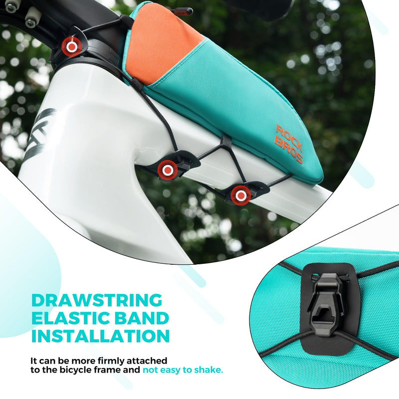 Load image into Gallery viewer, ROCKBROS Urban Rider Series Top Tube Pouch Pack Cycling Accessories Bike Frame Bag
