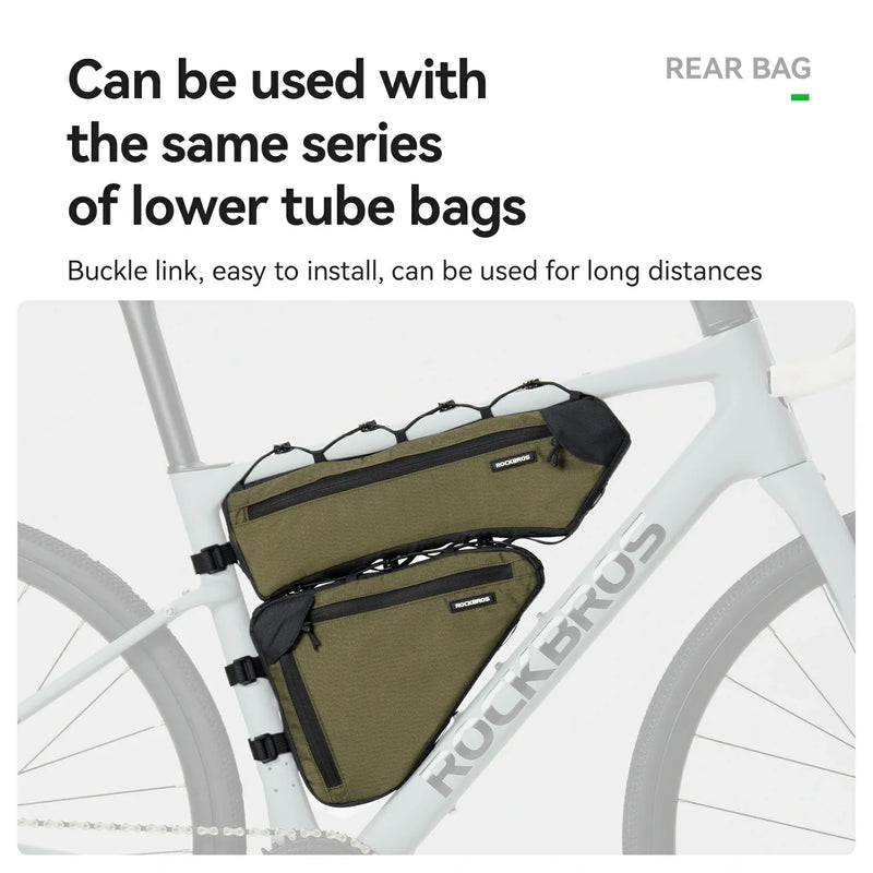 Load image into Gallery viewer, VERDANT REST Bike Frame Bag 1.5L
