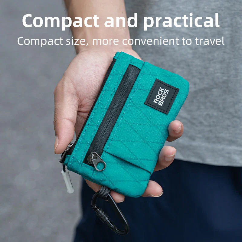 Load image into Gallery viewer, Bike Wallet Pouch for Cards, Cash &amp; Keys
