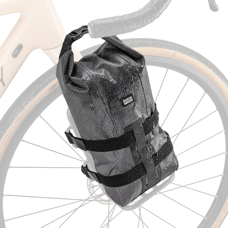 Load image into Gallery viewer, ROCKBROS Bike Waterproof 4L Front Fork Bag with Bike Rack

