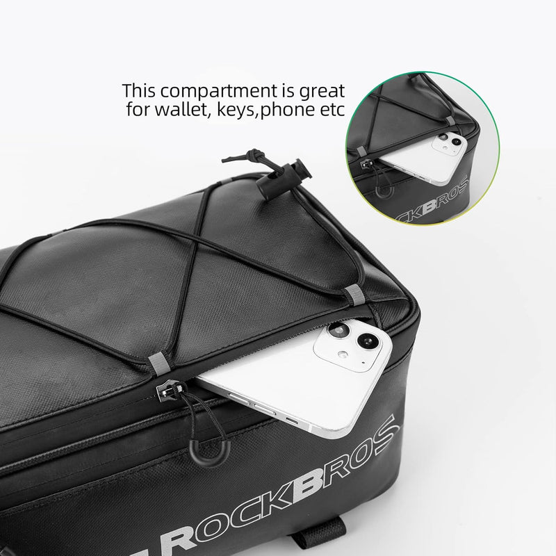 Load image into Gallery viewer, ROCKBROS Bike Rack Bag Saddle Pannier Bag Waterproof 6L or 9L
