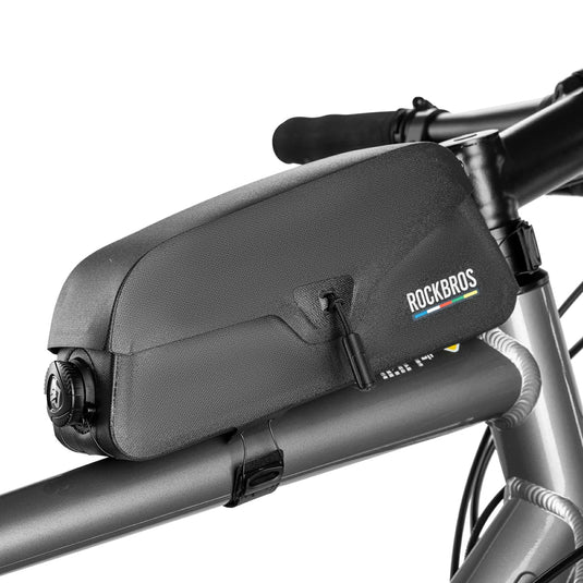 ROCKBROS Road To Sky 100%Waterproof Magnetic Bike Top Tube Frame Bag 0.6L/0.9L