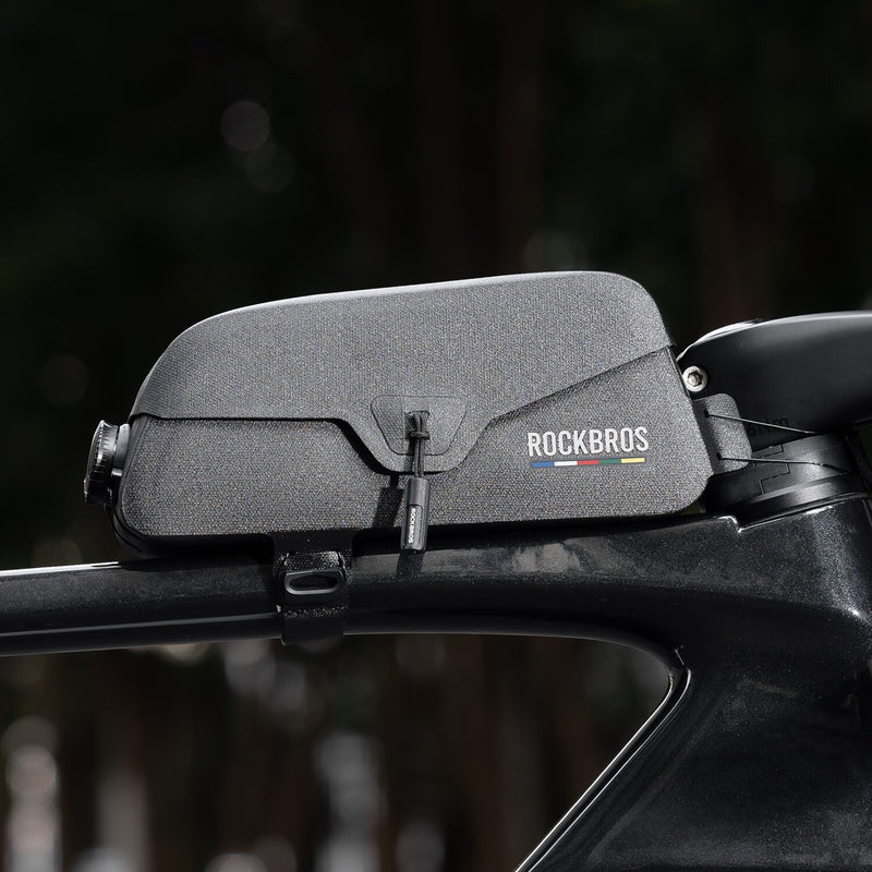 Load image into Gallery viewer, ROCKBROS Road To Sky 100%Waterproof Magnetic Bike Top Tube Frame Bag 0.6L/0.9L
