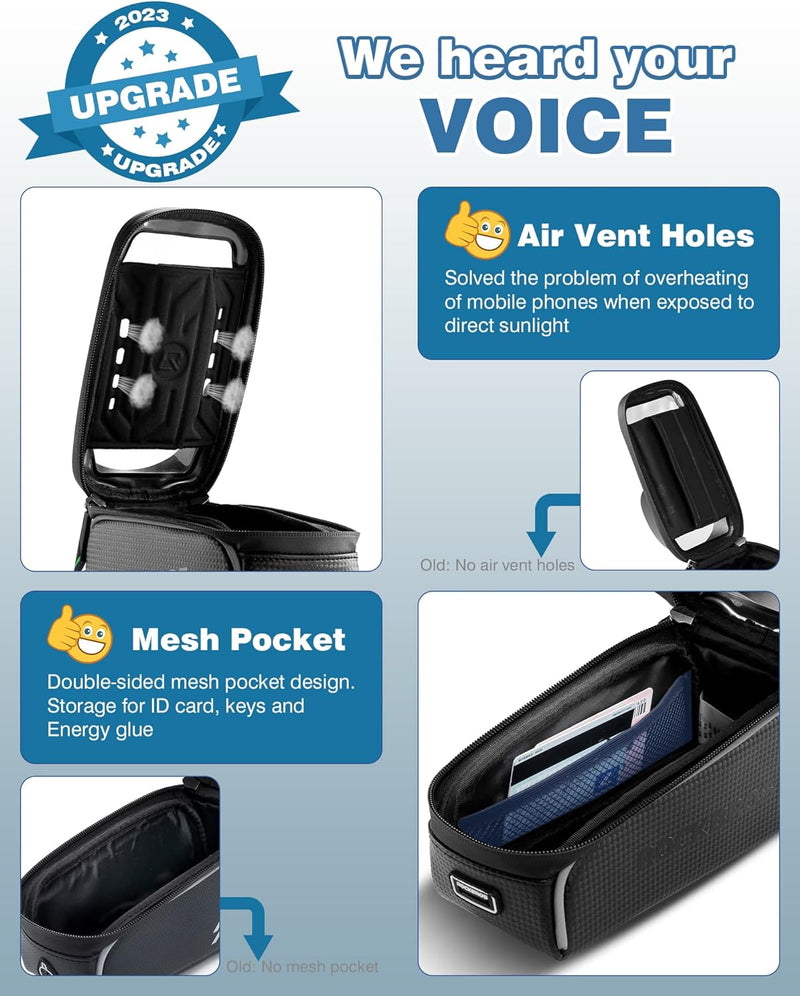 Load image into Gallery viewer, Bike Phone Bag for Secure Riding and Easy Access
