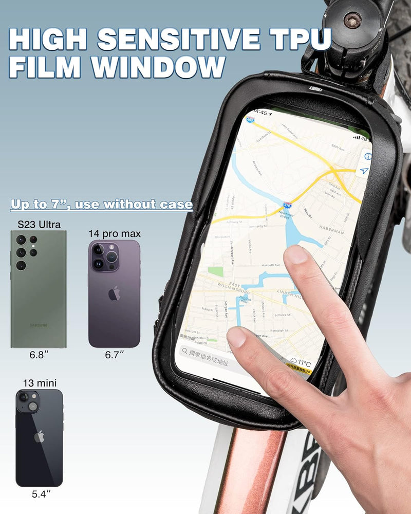 Load image into Gallery viewer, Bike Phone Bag for Secure Riding and Easy Access
