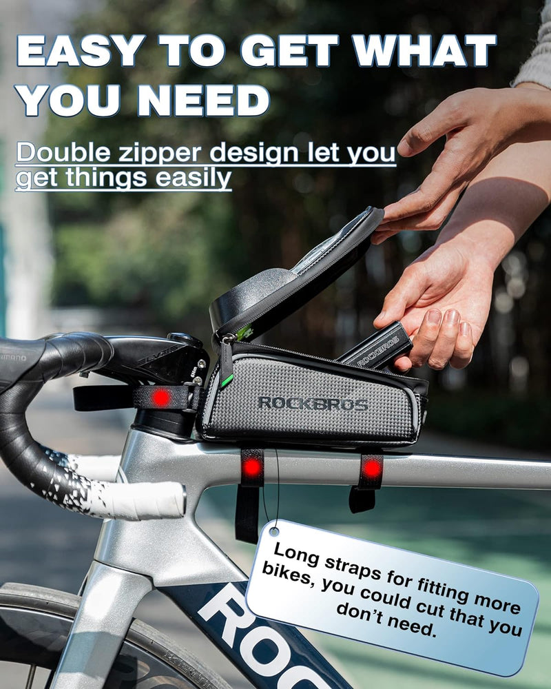 Load image into Gallery viewer, Bike Phone Bag for Secure Riding and Easy Access
