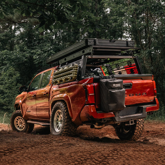 Cali Raise LED Bed Rack Roof Rack For 2005-2025 Toyota Tacoma