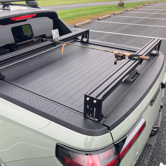Santa Cruz- Bed Rack For Factory Cover with T-slots