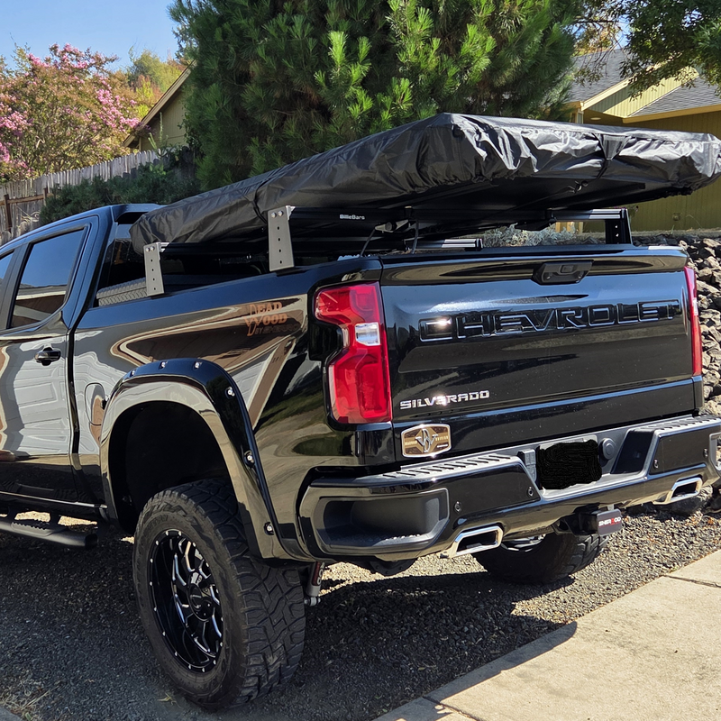 Load image into Gallery viewer, Silverado &amp; Sierra 1500/2500/3500 (2007 - Present), Low Profile Bed Rack

