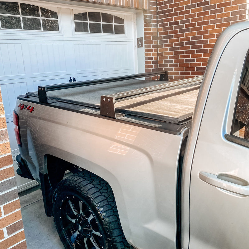 Load image into Gallery viewer, Silverado &amp; Sierra 1500/2500/3500 (2007 - Present), Low Profile Bed Rack
