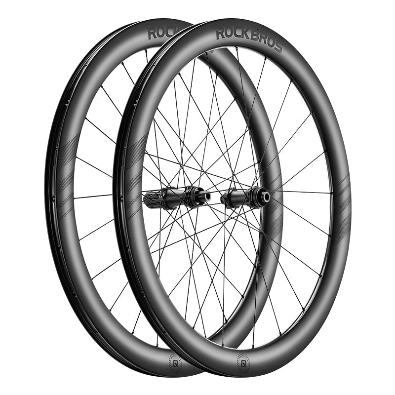 Load image into Gallery viewer, ROCKBROS Lightweight T700 Carbon Wheelset – Tubeless Ready Disc Brake
