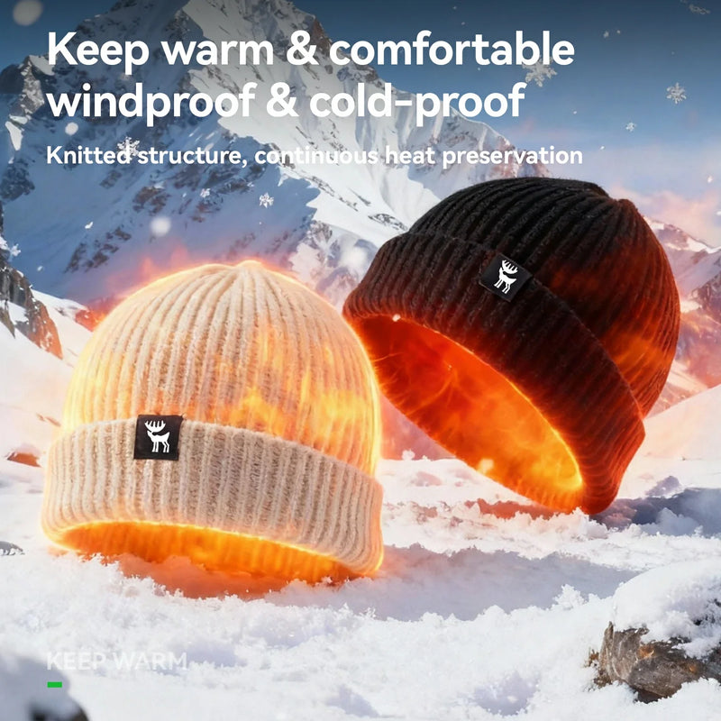 Load image into Gallery viewer, Slouchy Knit Beanie for Men Women Warm Knitted Winter Hat
