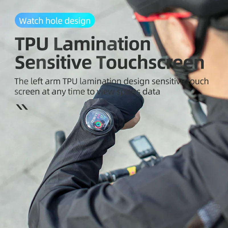 Load image into Gallery viewer, ROCKBROS Men's Softshell Jacket &amp; Pants Breathable Cycling Suit

