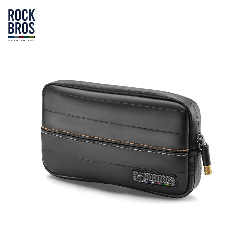 Load image into Gallery viewer, Sustainable Eco-Friendly Recycled Tire Bike Wallet 0.4L ROAD TO SKY

