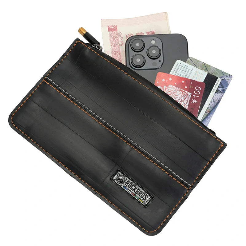 Load image into Gallery viewer, Sustainable Eco-Friendly Recycled Tire Bike Wallet 0.7L ROAD TO SKY
