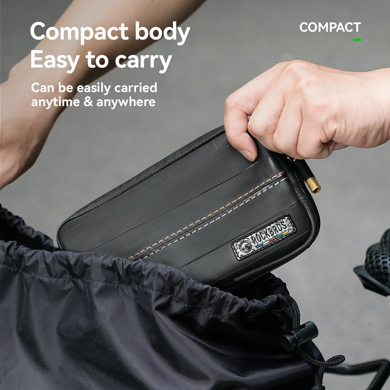Load image into Gallery viewer, Sustainable Eco-Friendly Recycled Tire Bike Wallet 0.4L ROAD TO SKY
