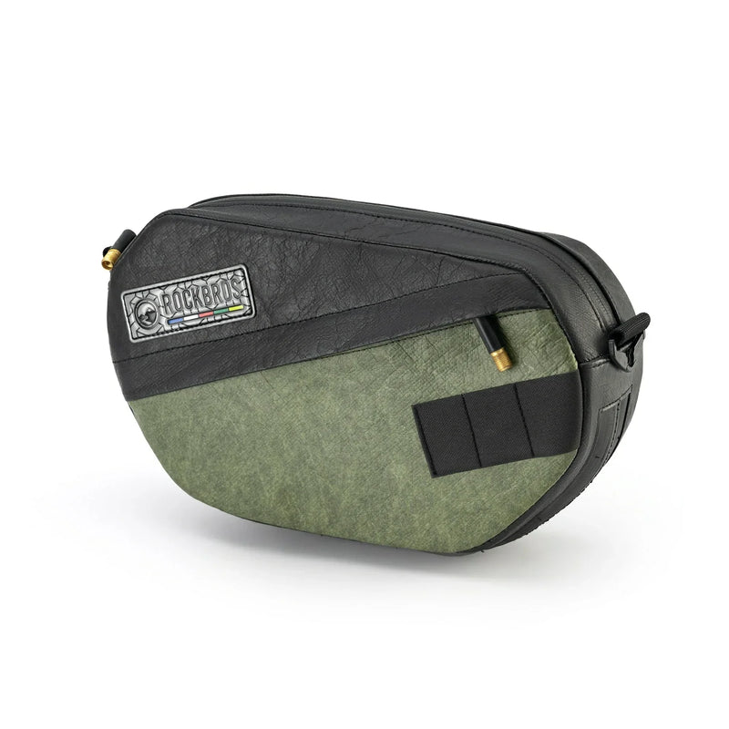 Load image into Gallery viewer, Sustainable Eco-Friendly Recycled Tire Bike Handlebar Bag 2.5L ROAD TO SKY

