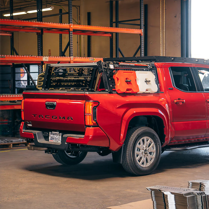 Cali Raised LED Overland Bed Rack For 2024+ Toyota Tacoma