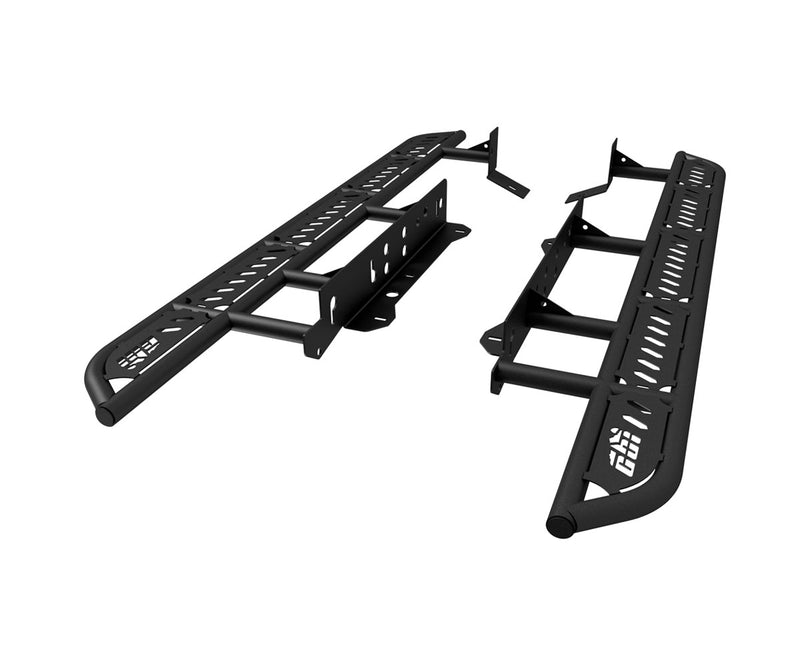 Load image into Gallery viewer, CBI Off Road Toyota Tacoma Overland Bolt-On Rock Sliders | 2005-2023
