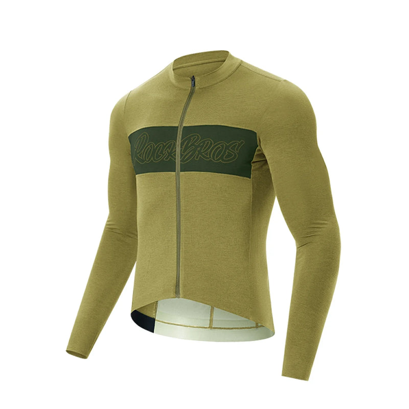 Load image into Gallery viewer, Men‘s Tencel Wool Cycling Jersey Breathable
