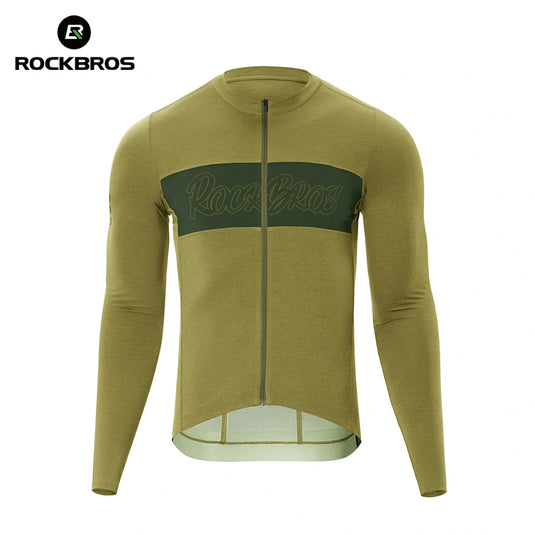 Men‘s Tencel Wool Cycling Jersey Breathable