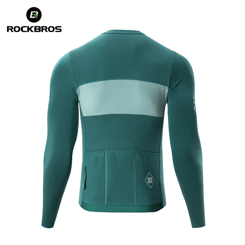 Load image into Gallery viewer, Men‘s Tencel Wool Cycling Jersey Breathable
