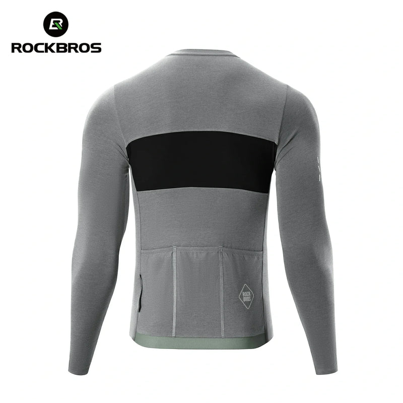 Load image into Gallery viewer, Men‘s Tencel Wool Cycling Jersey Breathable
