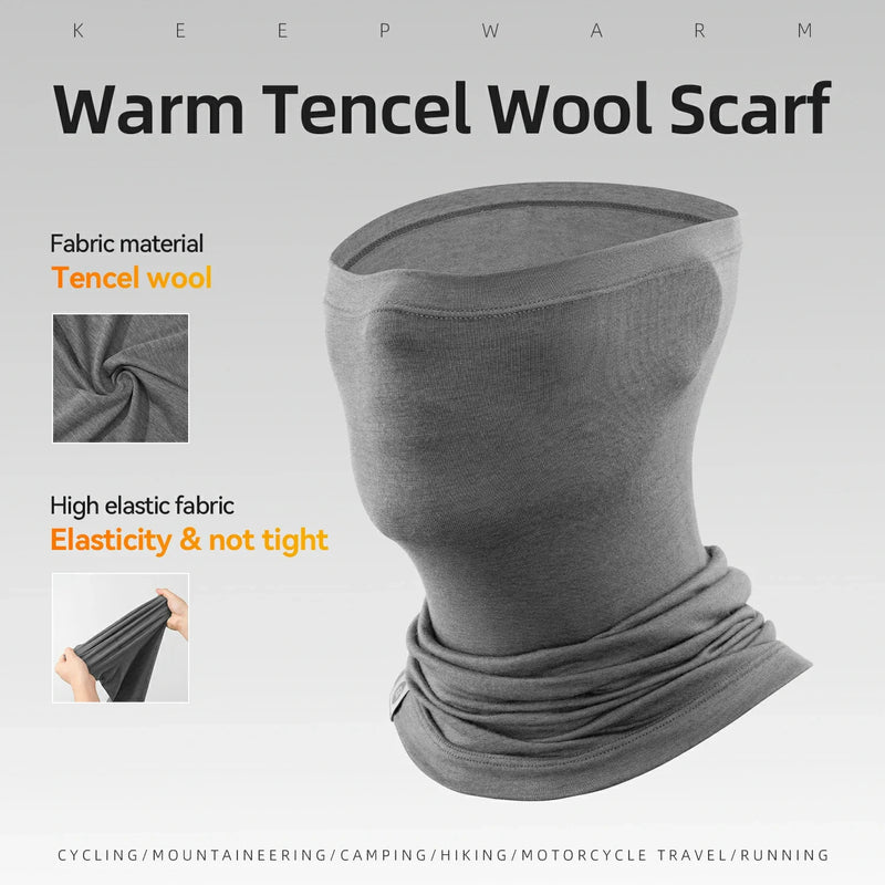 Load image into Gallery viewer, Merino Wool Thermal Neck Gaiter Face Mask for Men Women
