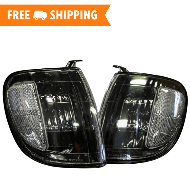 Load image into Gallery viewer, 00-04 Tundra Access Cab Black Corner Lights
