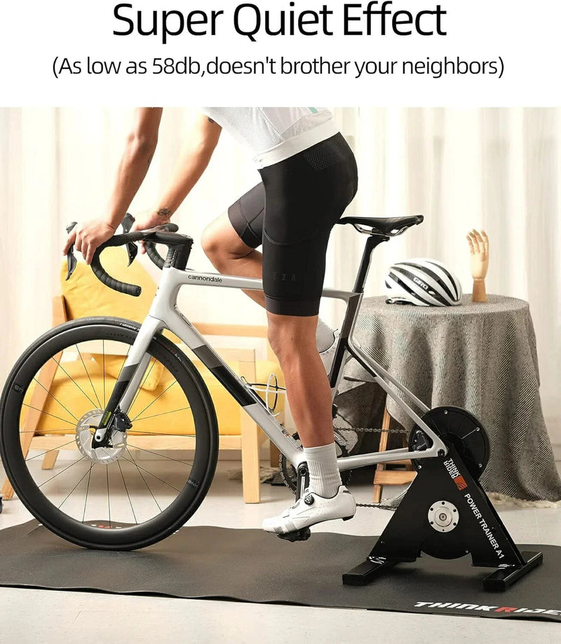 Load image into Gallery viewer, ThinkRider A1 Bike Trainer 11-Speed Cassette ANT+  Bluetooth Simulates 3% Slope
