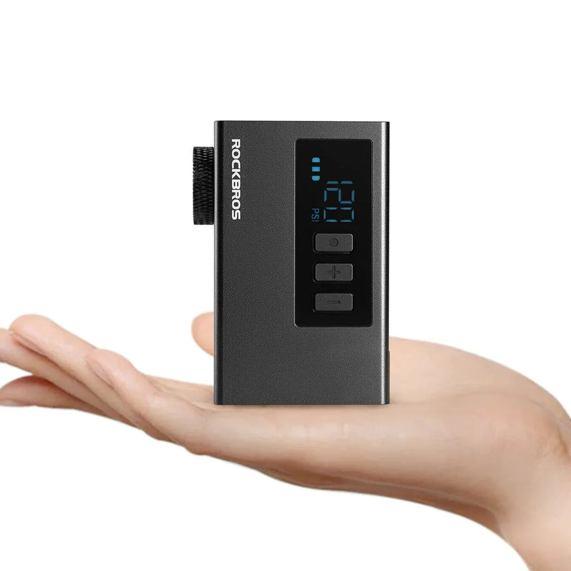 Load image into Gallery viewer, AS240 PRO Mini Electric Bike Pump with Gauge Max 120PSI
