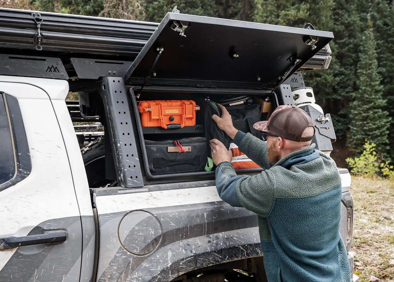 Load image into Gallery viewer, Overland Bed Rack Storage Box - Toyota Tacoma
