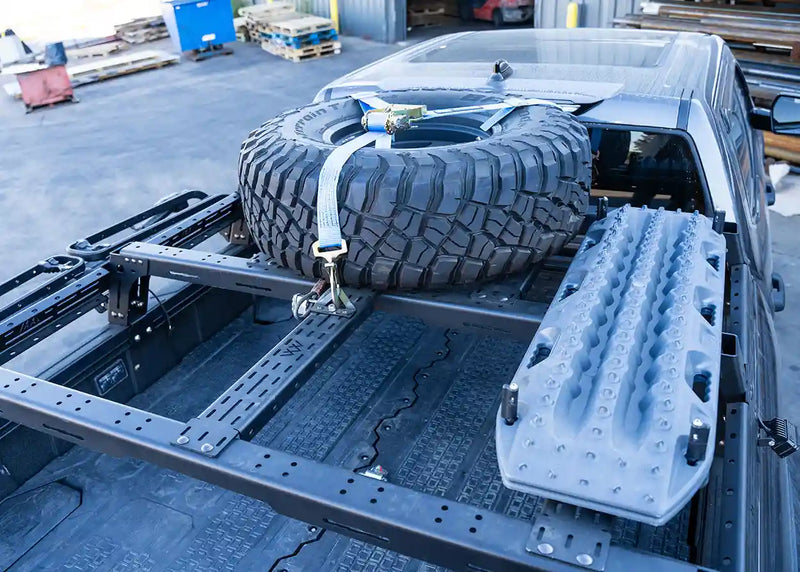 Load image into Gallery viewer, Toyota Tundra Bed Rack - Mid Height
