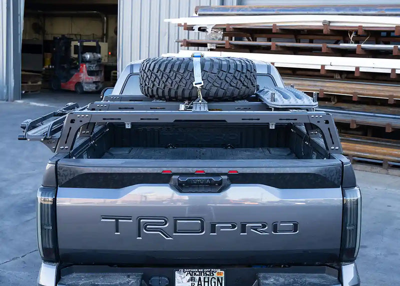 Load image into Gallery viewer, Toyota Tundra Bed Rack - Mid Height
