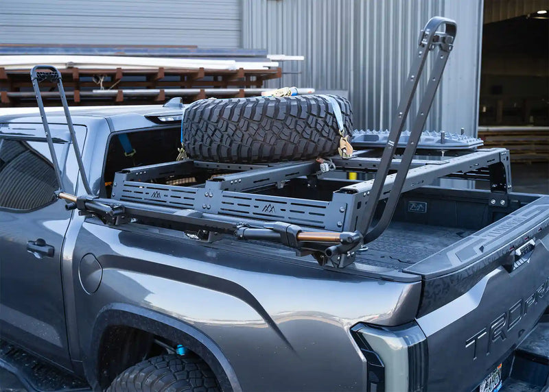 Load image into Gallery viewer, Toyota Tundra Bed Rack - Mid Height
