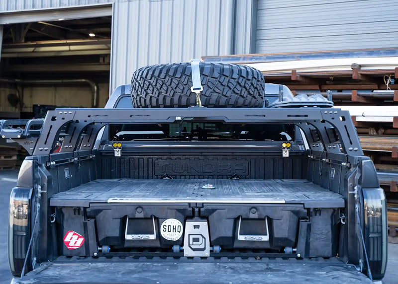 Load image into Gallery viewer, Toyota Tundra Bed Rack - Mid Height
