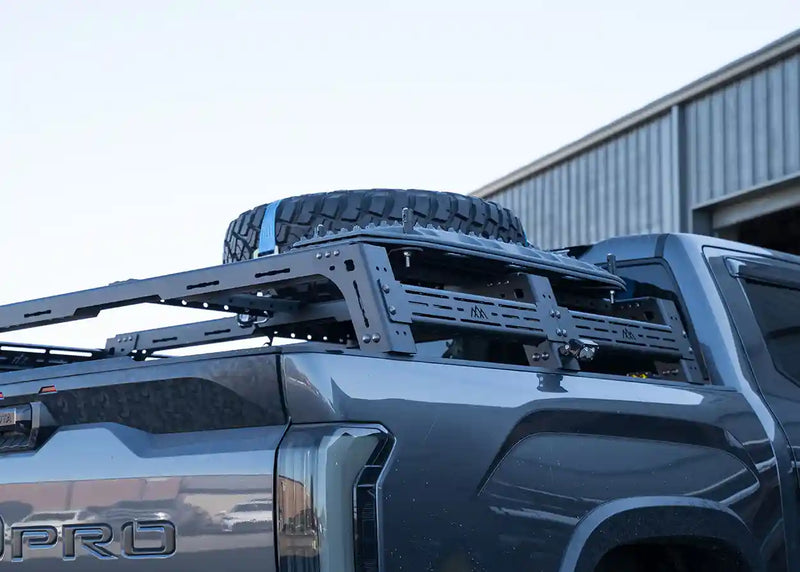 Load image into Gallery viewer, Toyota Tundra Bed Rack - Mid Height
