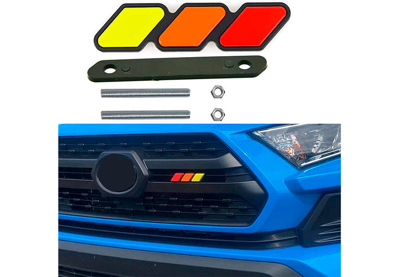 Load image into Gallery viewer, 4Runner, Tacoma, Tundra, Tri-Color Badge Emblem Decoration
