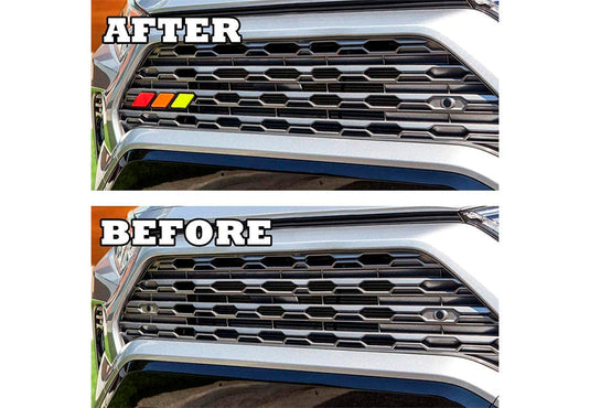 4Runner, Tacoma, Tundra, Tri-Color Badge Emblem Decoration