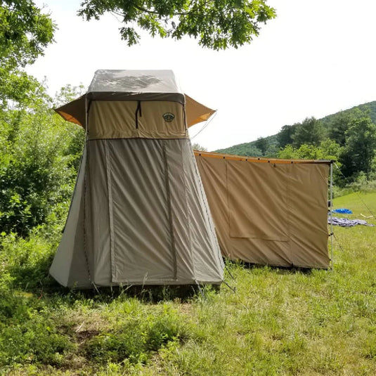 Tuff Stuff Awning Camp Shelter Room W/ PVC Floor, 6.5′ x 8′