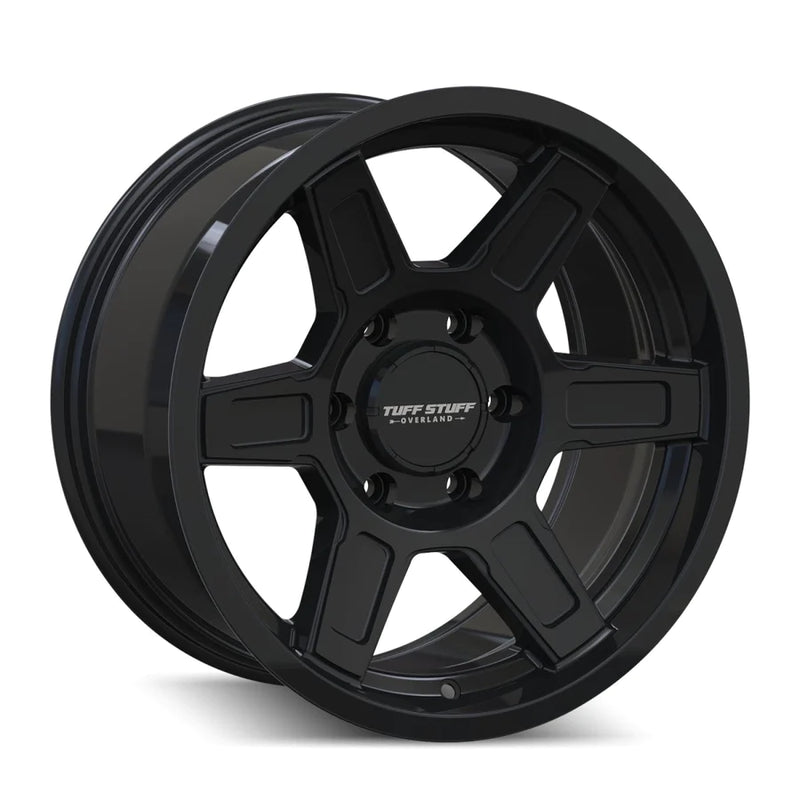 Load image into Gallery viewer, Tuff Stuff Overland® Ascent Wheel 17X8.5 - Gloss Black
