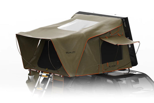 Tuff Stuff Stealth Aluminum Side Open Tent, 3+ Person