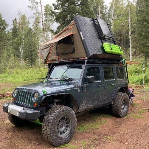 Tuff Stuff Stealth Aluminum Side Open Tent, 3+ Person – Roof Top Overland