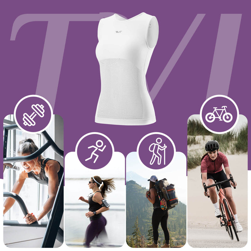 Load image into Gallery viewer, TVI Women's Cycling Ultralight Jersey Sleeveless
